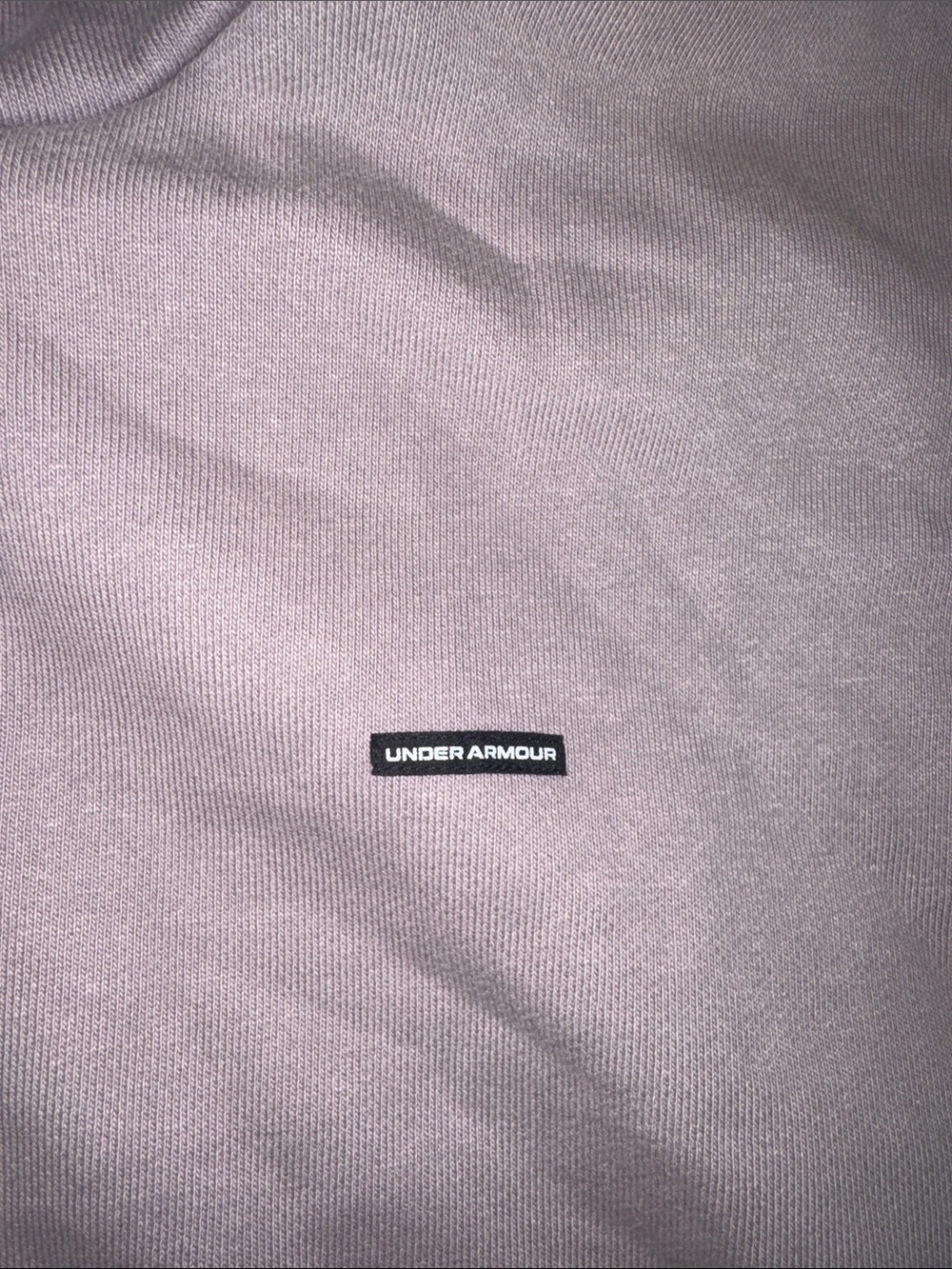 Under Armour Light lavender Women's Hoodie Sweatshirt. L. Worn Once!๐ฅ๐ฅ - Picture 4 of 4